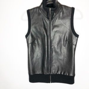 Banana Republic Leather Vest